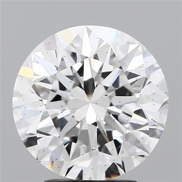3.56ct Round F SI1 Lab-Grown Diamond