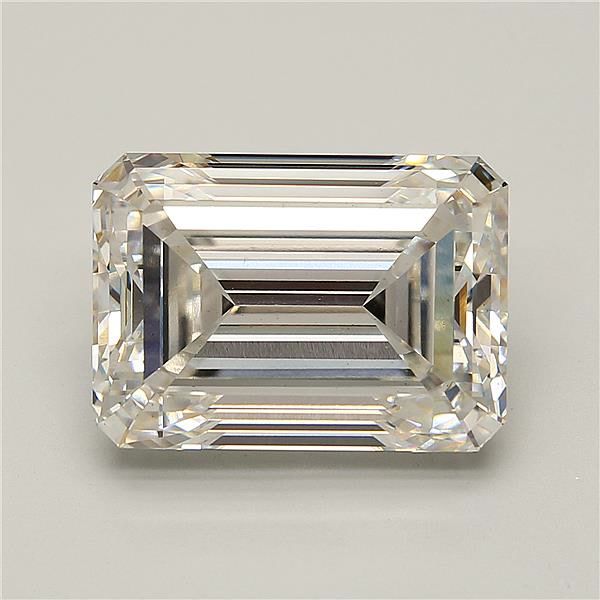 12.00 Carat EMERALD Shape H Colour VS1 Clarity  Cut - White Lab Diamond - 207744