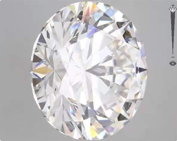10.52 Carat ROUND Shape G Colour VS1 Clarity  Cut - White Lab Diamond - 49534