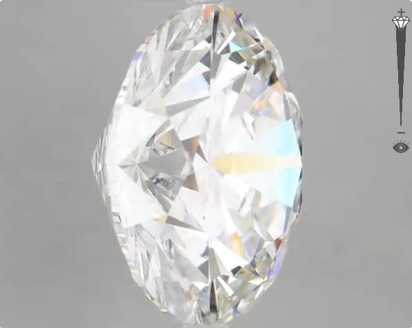 12.10 Carat ROUND Shape G Colour VS1 Clarity  Cut - White Lab Diamond - 49567