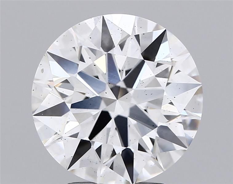 3.24ct Round F SI1 Lab-Grown Diamond