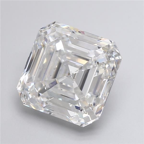 10.27 Carat ASSCHER Shape F Colour VS2 Clarity  Cut - White Lab Diamond - 53627