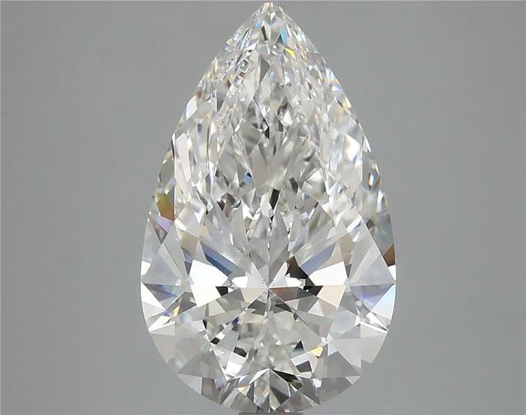 4.33ct Pear F VS1 Lab-Grown Diamond