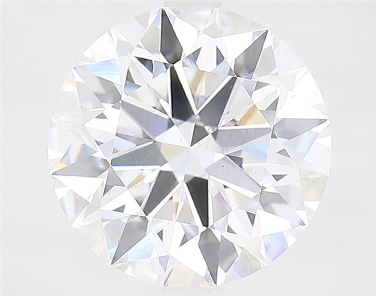 4.18ct Round F VS2 Lab-Grown Diamond