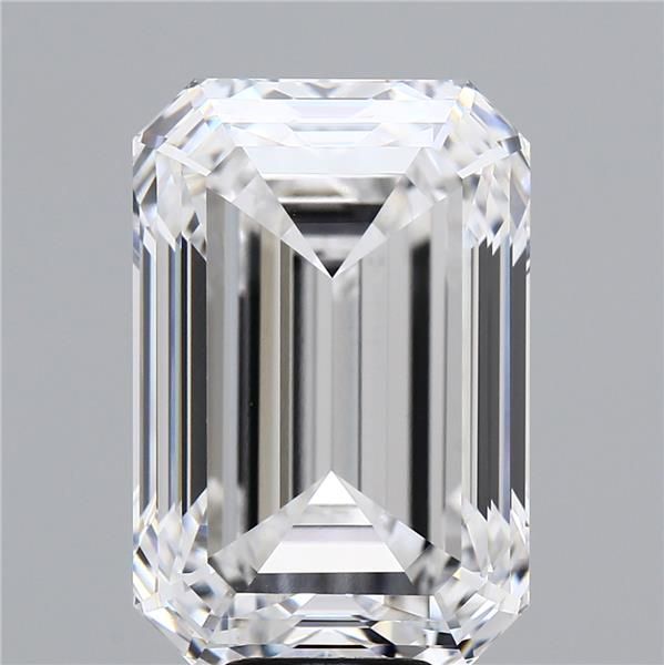 11.94 Carat EMERALD Shape E Colour VS1 Clarity  Cut - White Lab Diamond - 23330