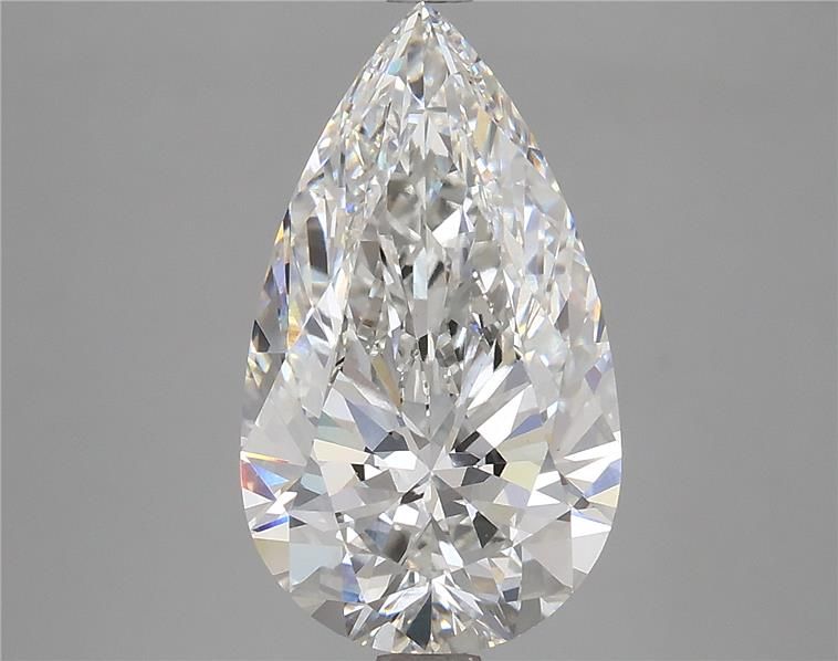 4.06ct Pear F VS1 Lab-Grown Diamond