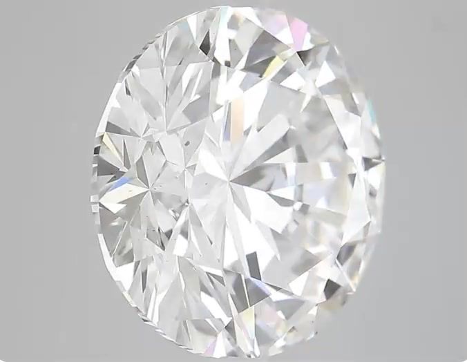 10.61 Carat ROUND Shape F Colour VS2 Clarity  Cut - White Lab Diamond - 18115