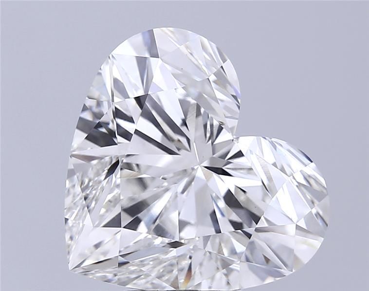 8.69ct Heart F VVS2 Lab-Grown Diamond