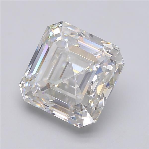 10.13 Carat ASSCHER Shape G Colour VS2 Clarity  Cut - White Lab Diamond - 53630