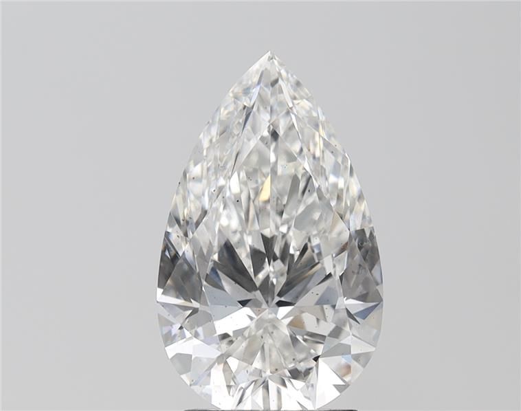 3.51ct Pear F SI2 Lab-Grown Diamond