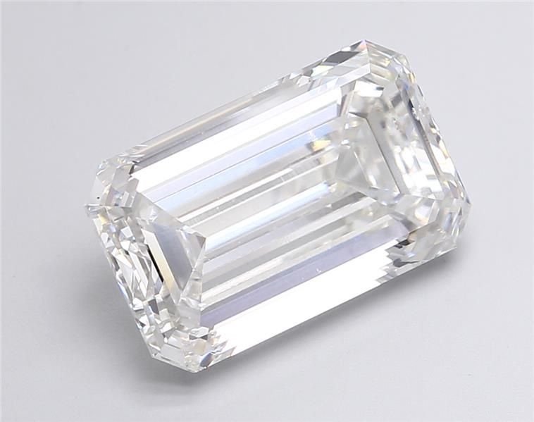 9.56 Carat EMERALD Shape G Colour SI1 Clarity  Cut - White Lab Diamond - 67135