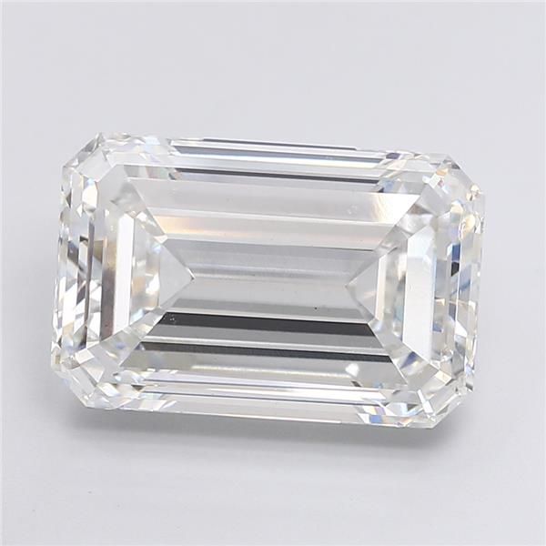 11.09 Carat EMERALD Shape G Colour VS1 Clarity  Cut - White Lab Diamond - 75389