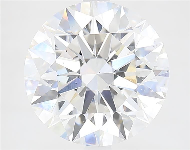 5.37ct Round F VS2 Lab-Grown Diamond