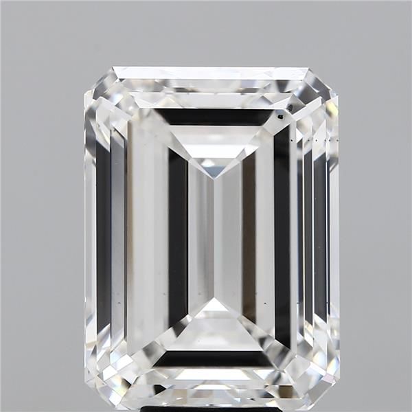10.03 Carat EMERALD Shape F Colour VS2 Clarity  Cut - White Lab Diamond - 44348
