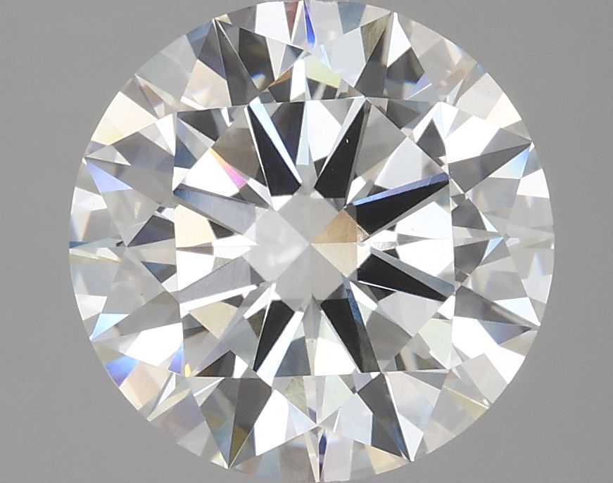 3.91ct Round F VVS2 Lab-Grown Diamond