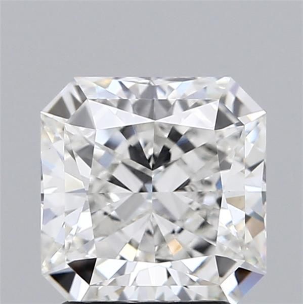 2.22ct Square Radiant F VS1 Lab-Grown Diamond
