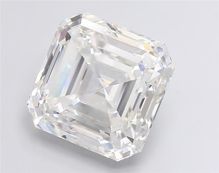 10.70 Carat ASSCHER Shape G Colour VS2 Clarity  Cut - White Lab Diamond - 34187