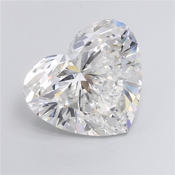 12.06 Carat HEART Shape F Colour VS1 Clarity  Cut - White Lab Diamond - 22262