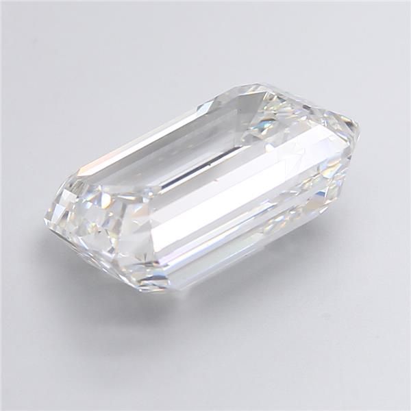 12.10 Carat EMERALD Shape F Colour VS2 Clarity  Cut - White Lab Diamond - 22256