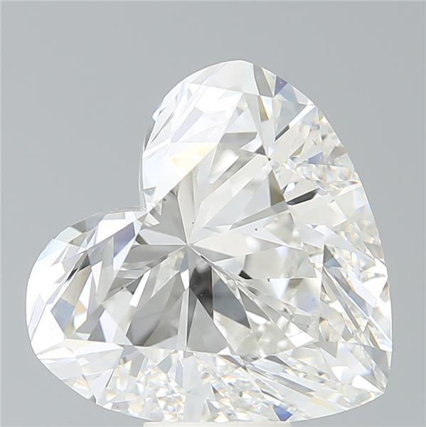 11.44 Carat HEART Shape G Colour VS2 Clarity  Cut - White Lab Diamond - 31436