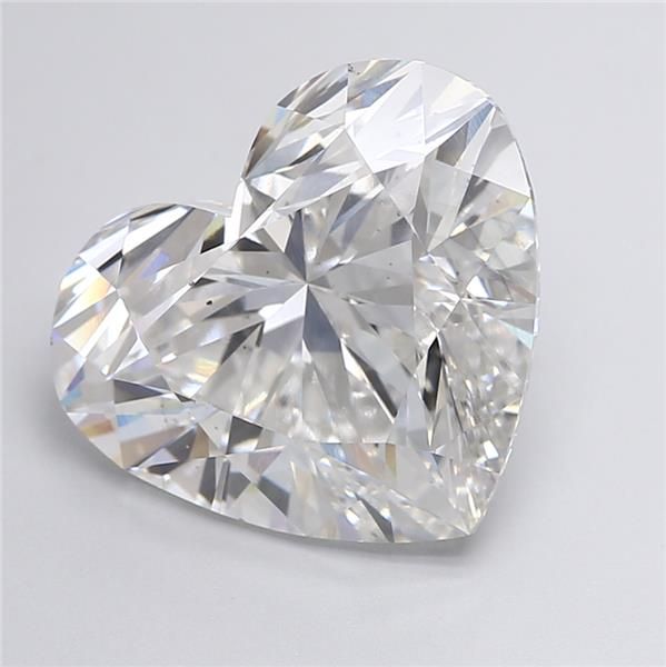 11.52 Carat HEART Shape G Colour VS2 Clarity  Cut - White Lab Diamond - 34191