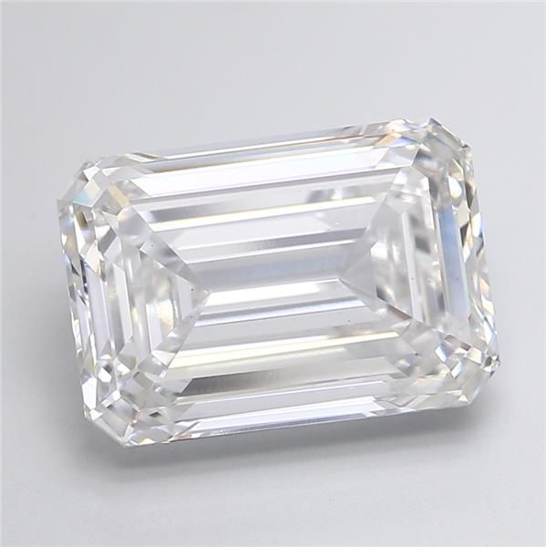 11.06 Carat EMERALD Shape G Colour VS1 Clarity  Cut - White Lab Diamond - 35633