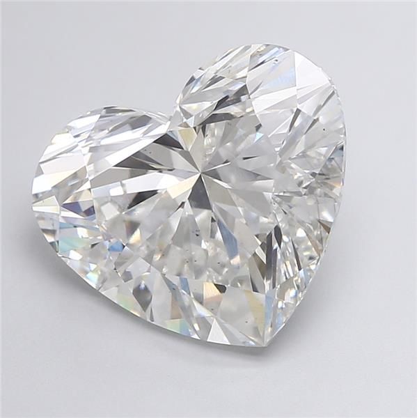 11.05 Carat HEART Shape G Colour VS2 Clarity  Cut - White Lab Diamond - 35868