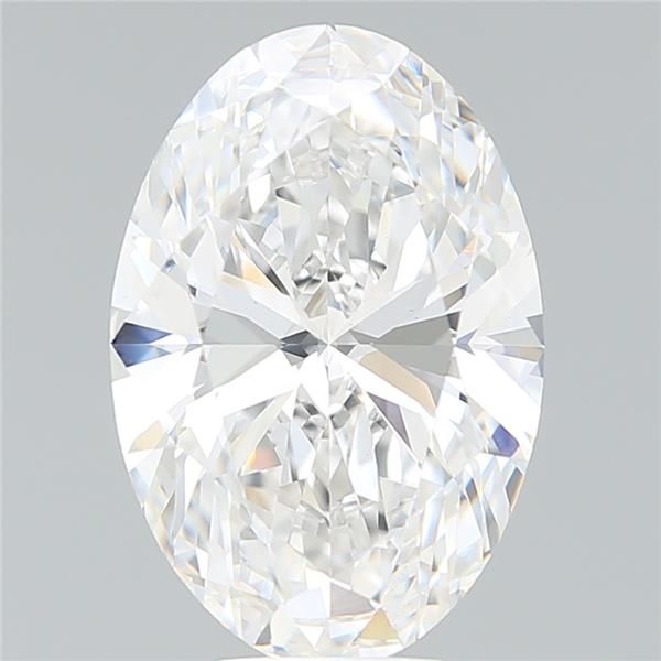 7.64ct Oval F VS1 Lab-Grown Diamond