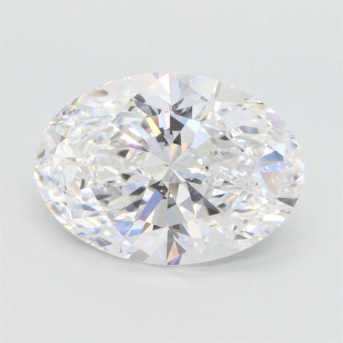 5.33ct Oval D VVS1 Lab-Grown Diamond