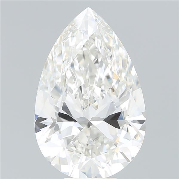 11.02 Carat PEAR Shape G Colour VS1 Clarity  Cut - White Lab Diamond - 71748