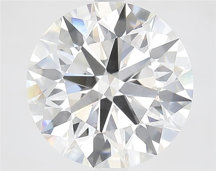 5.55ct Round F VS2 Lab-Grown Diamond