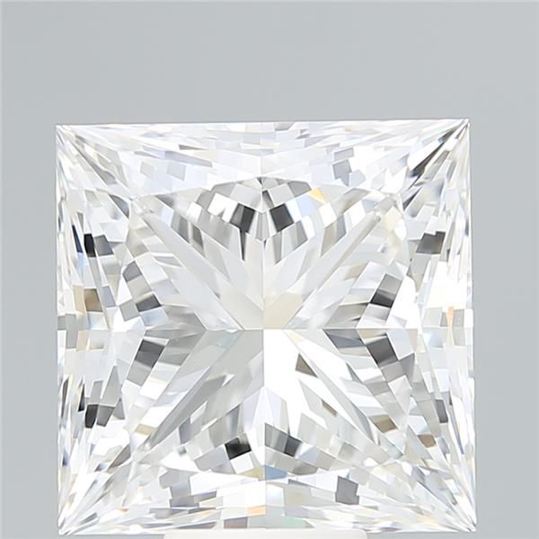 11.37 Carat PRINCESS Shape F Colour VVS2 Clarity  Cut - White Lab Diamond - 71391