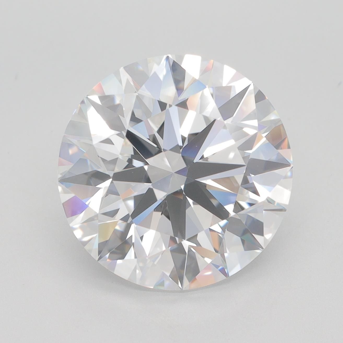 6.47ct Round E IF Lab-Grown Diamond