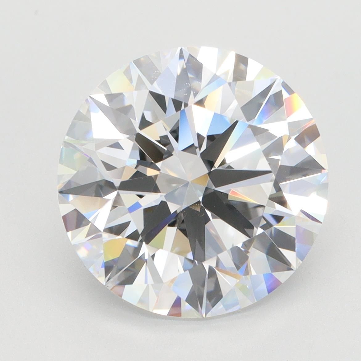 6.27ct Round E IF Lab-Grown Diamond