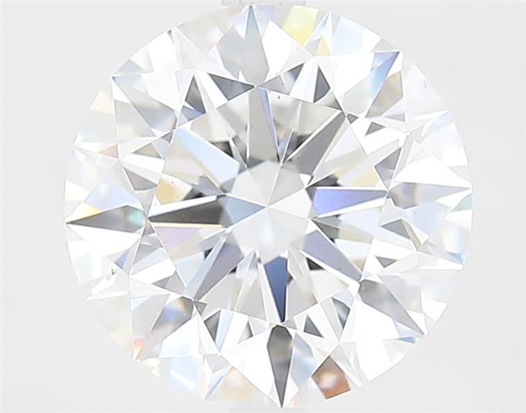 4.18ct Round F VS2 Lab-Grown Diamond