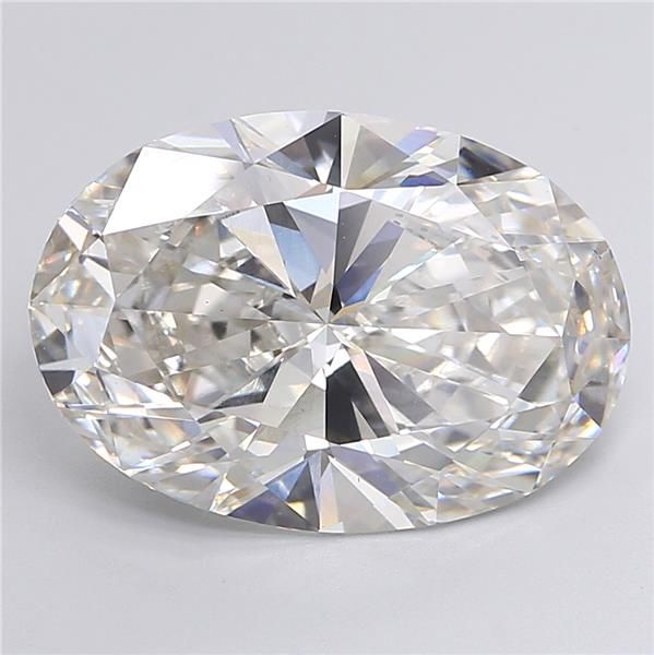 10.84 Carat OVAL Shape H Colour VS1 Clarity  Cut - White Lab Diamond - 168626