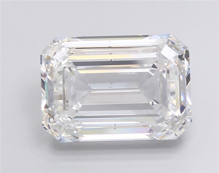 11.90 Carat EMERALD Shape F Colour VS2 Clarity Cut - White Lab Diamond - 75054