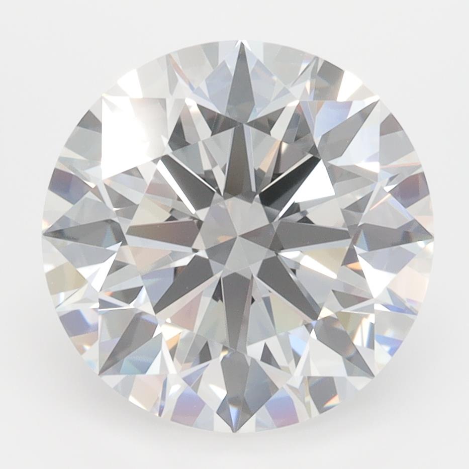 5.56ct Round F IF Lab-Grown Diamond