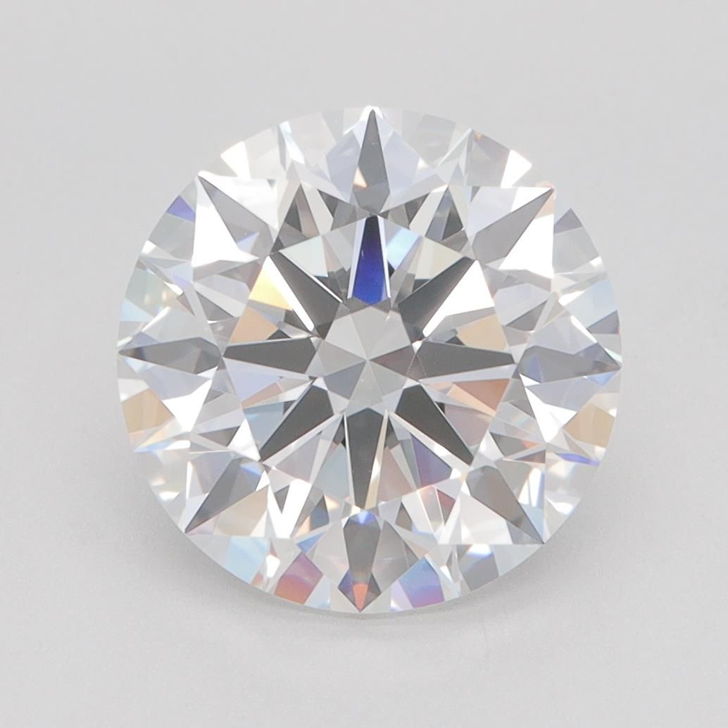 3.51ct Round F VVS2 Lab-Grown Diamond
