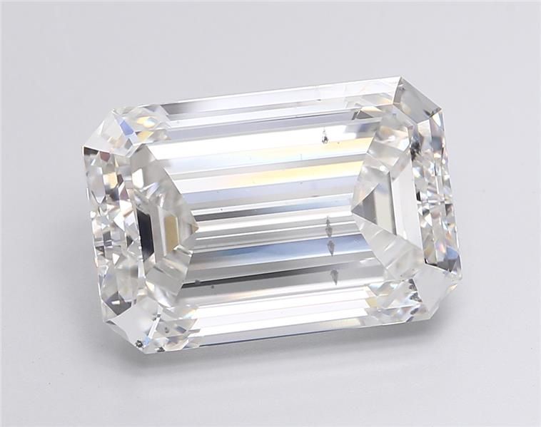 10.01 Carat EMERALD Shape G Colour SI1 Clarity  Cut - White Lab Diamond - 103972
