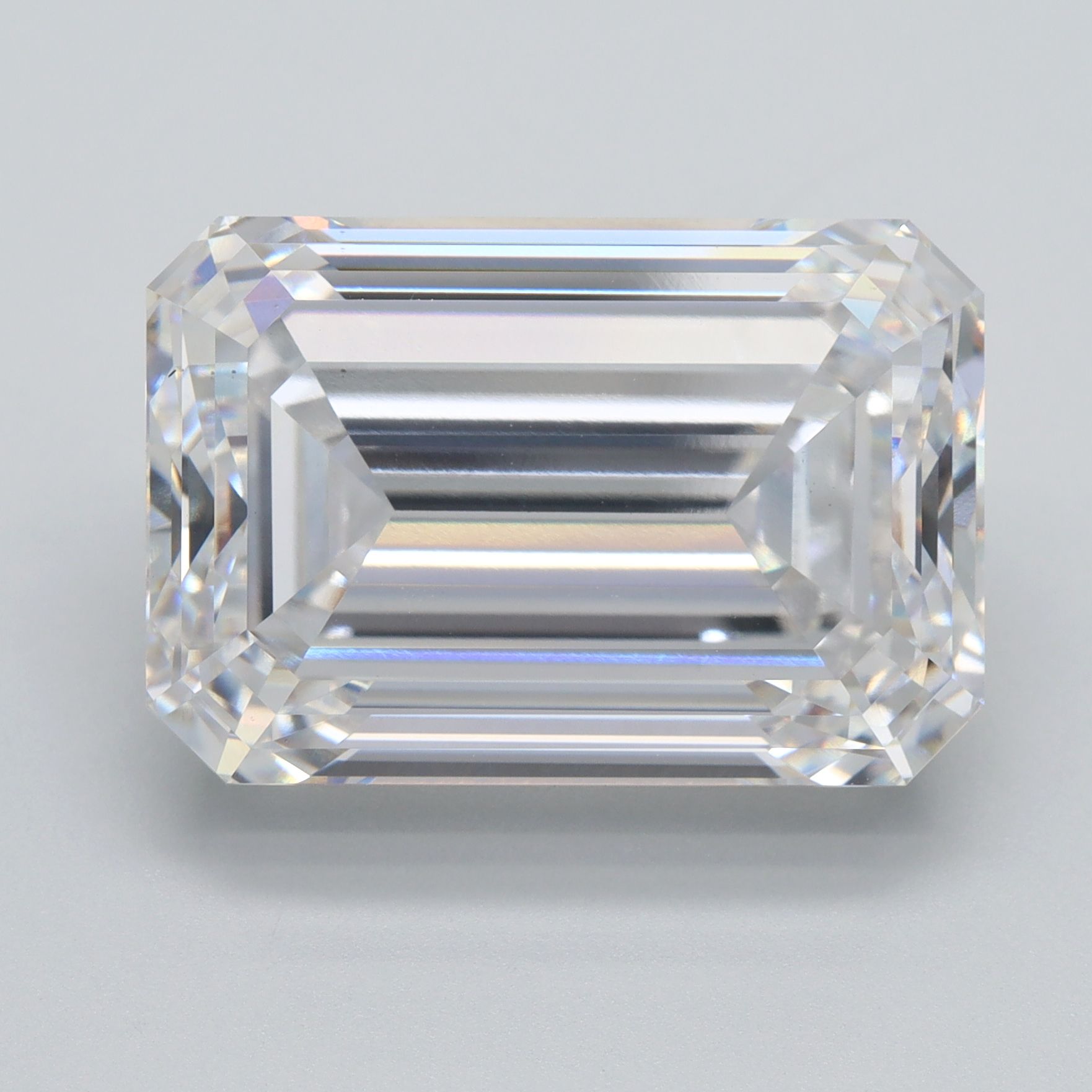 16.10 Carat EMERALD Shape F Colour VS1 Clarity  Cut - White Lab Diamond - 595