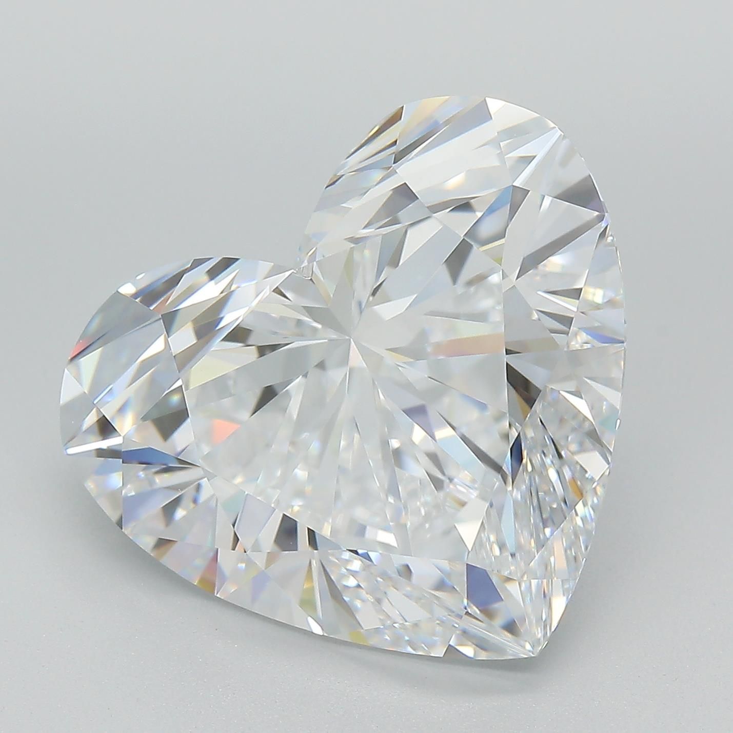 12.20 Carat HEART Shape D Colour IF Clarity  Cut - White Lab Diamond - 46107