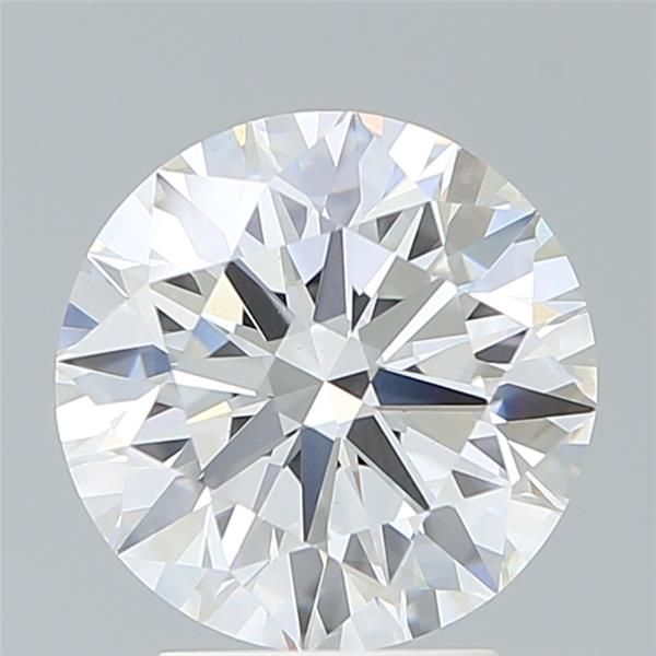 3.16ct Round F VVS2 Lab-Grown Diamond
