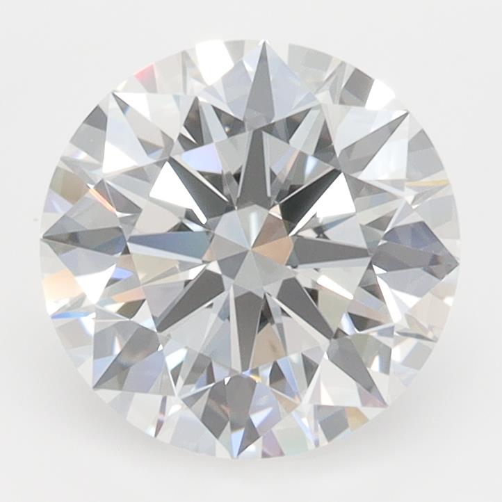 5.42ct Round F IF Lab-Grown Diamond