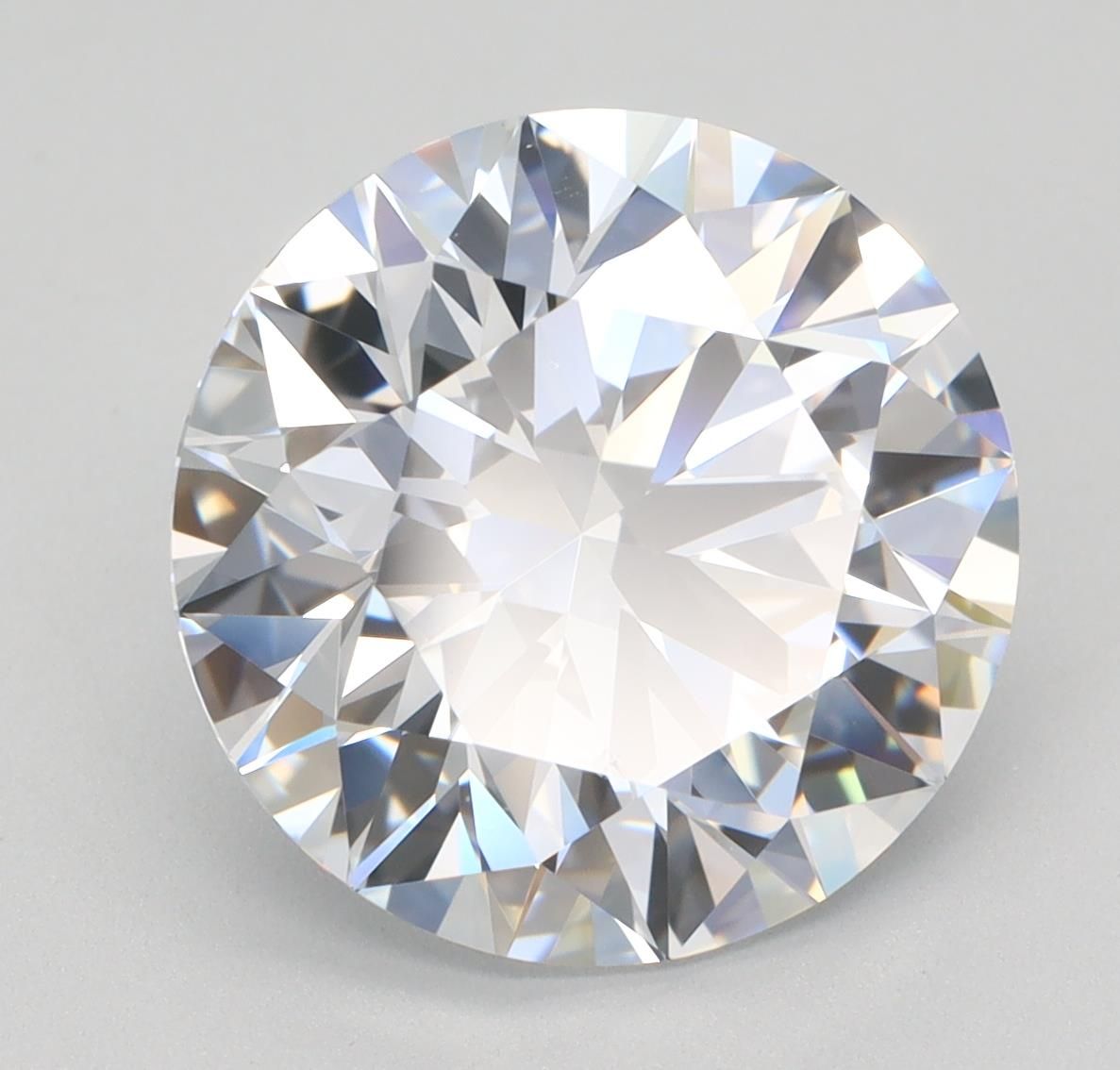 4.08ct Round D VVS1 Lab-Grown Diamond