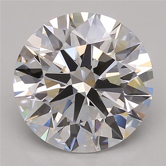 3.37ct Round D IF Lab-Grown Diamond