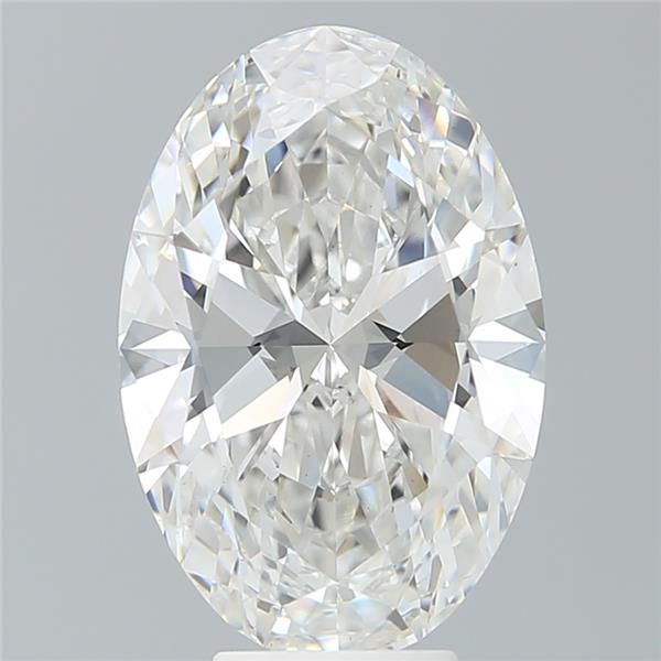 6.18ct Oval F VS1 Lab-Grown Diamond