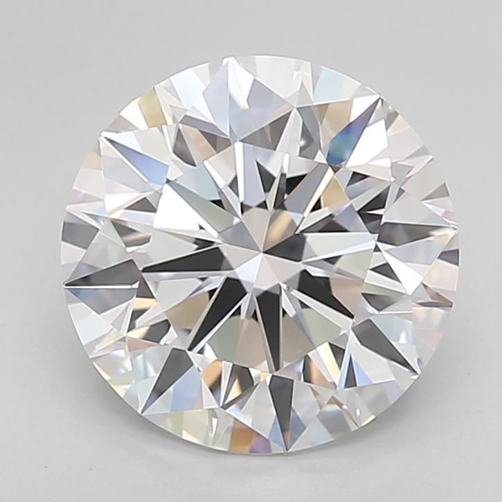 3.42ct Round E IF Lab-Grown Diamond