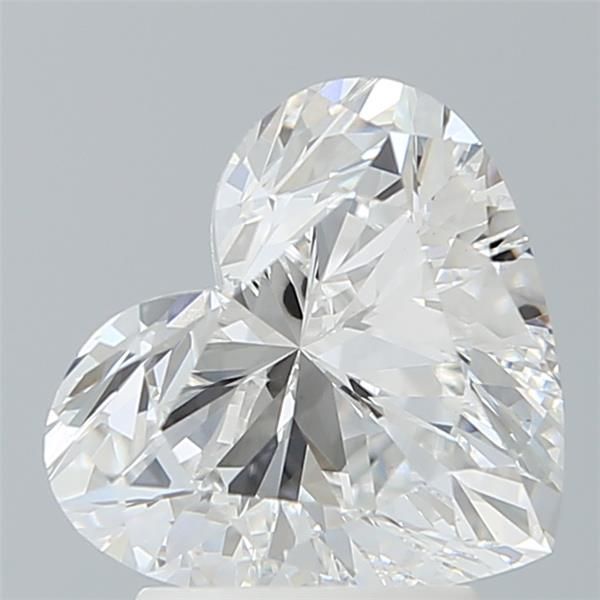 2.84ct Heart E VS1 Lab-Grown Diamond