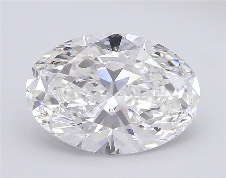 10.06 Carat OVAL Shape F Colour SI1 Clarity  Cut - White Lab Diamond - 38918